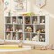 Kids 8-Cube Storage Bookcase 41", Freestanding Toy Organizer Shelf